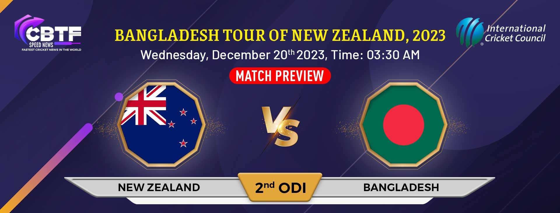 Bangladesh Tour of New Zealand: Bangladesh vs New Zealand 2nd ODI Match Preview