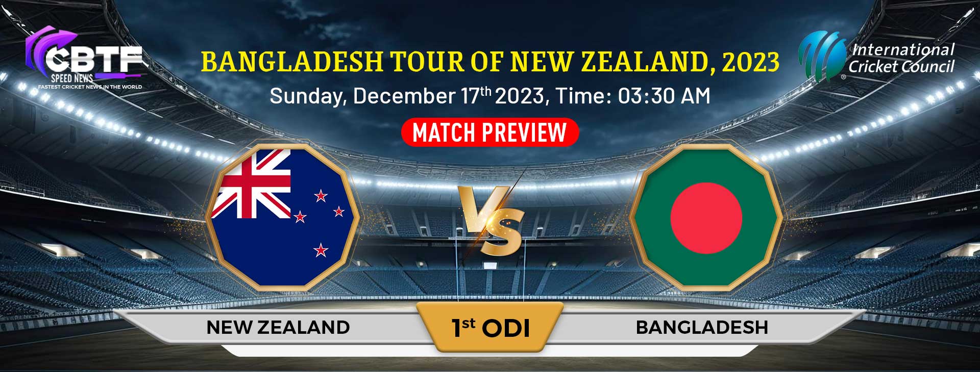 Bangladesh Tour of New Zealand: Bangladesh vs New Zealand 1st ODI Preview
