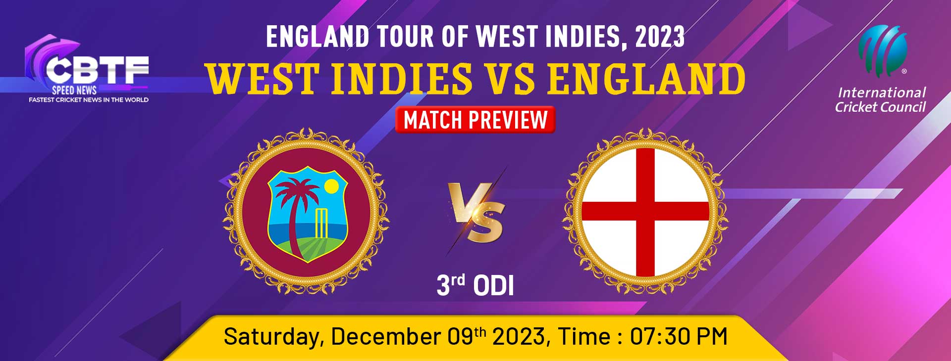England Tour of West Indies, 3rd ODI: West Indies vs England Match Preview