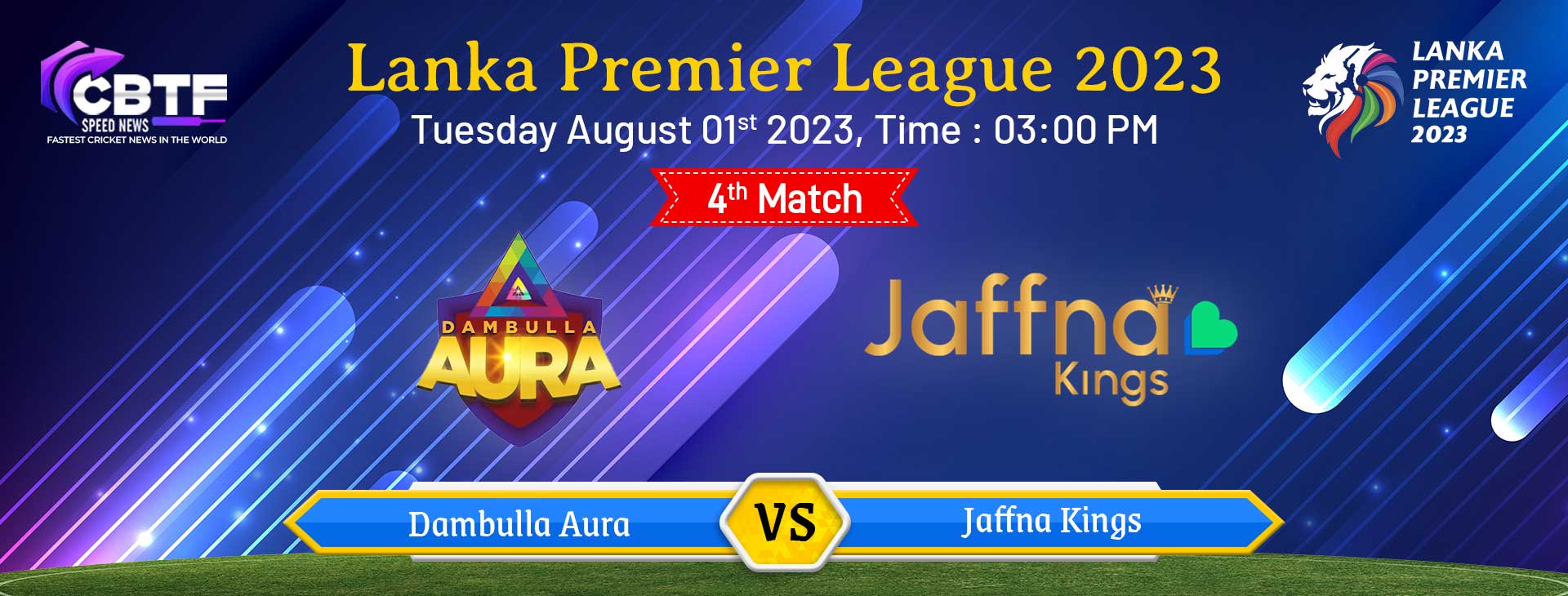 Lanka Premier League 2023: Avishka Fernando Half-Century Powered Dambulla Aura 8 Wickets Win Over Jaffna Kings
