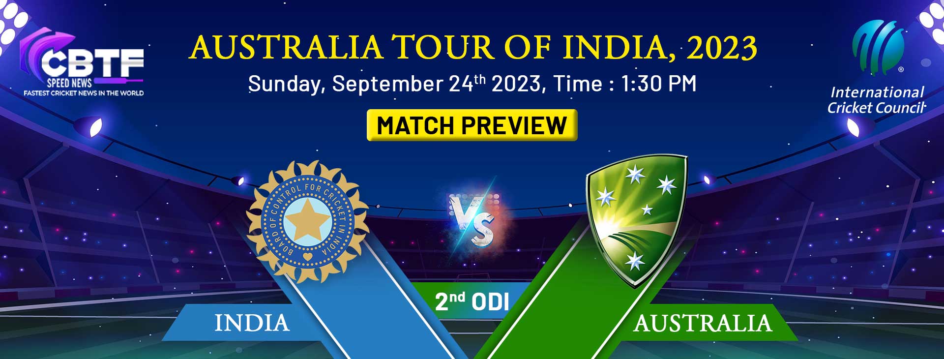 India vs Australia, 2nd ODI, Preview