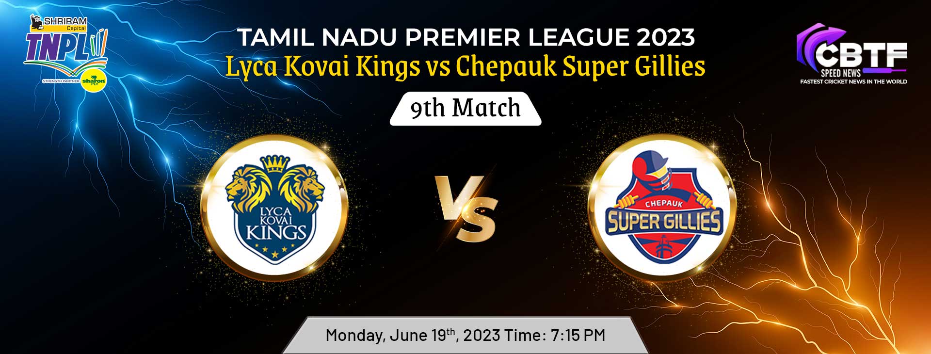 Tamil Nadu Premier League 2023: Lyca Kovai Kings Thrashed Chepauk Super Gillies by 8 Wickets