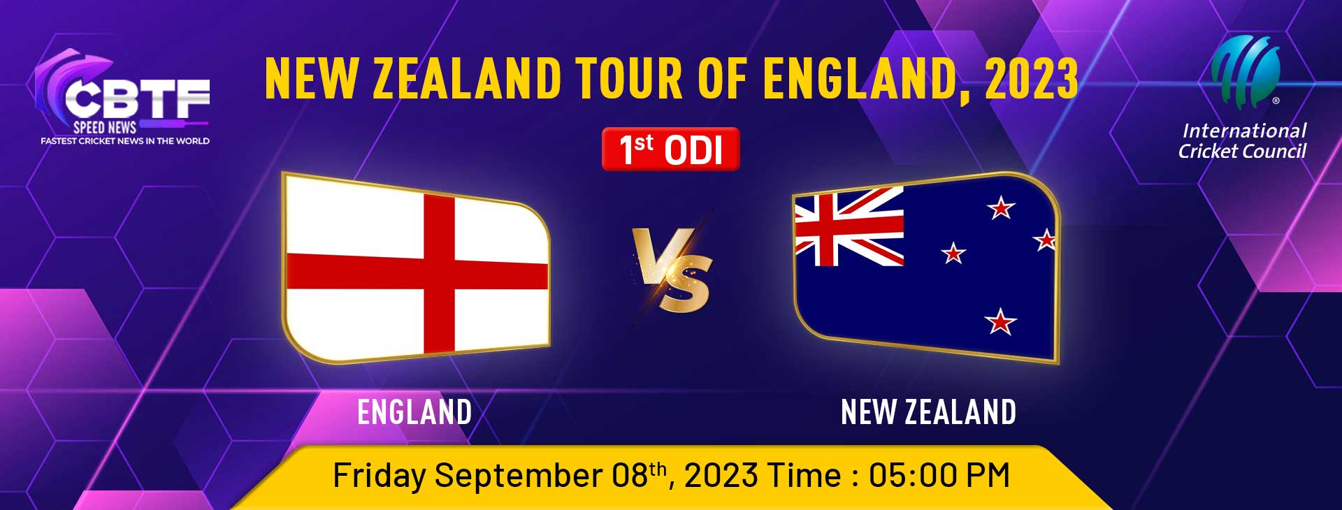England vs New Zealand, 1st ODI: Conway and Mitchell Ton Powered New Zealand Taking 1-0 Lead; Won by 8 Wickets