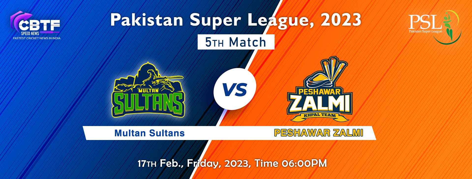 Pakistan Super League, 2023: Multan Sultans Triumphed Over Peshawar Zalmi by 56 Runs