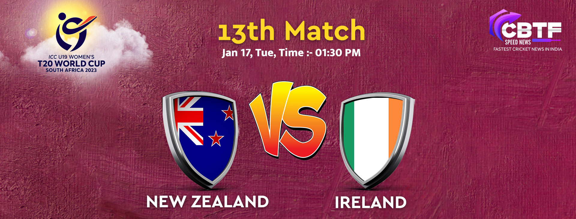 ICC Under 19 Womens T20 World Cup 2023: New Zealand Women Bundled Out Ireland Women at 74; Won by 9 Wickets
