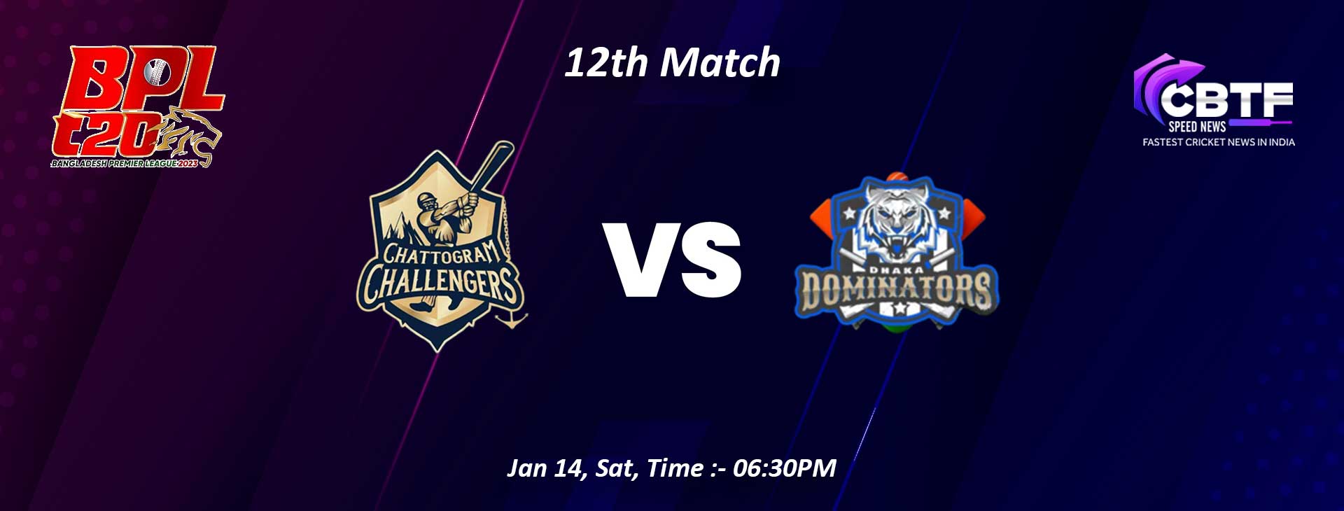 Chattogram Challengers Edged Out Dhaka Dominators by 8 Wickets
