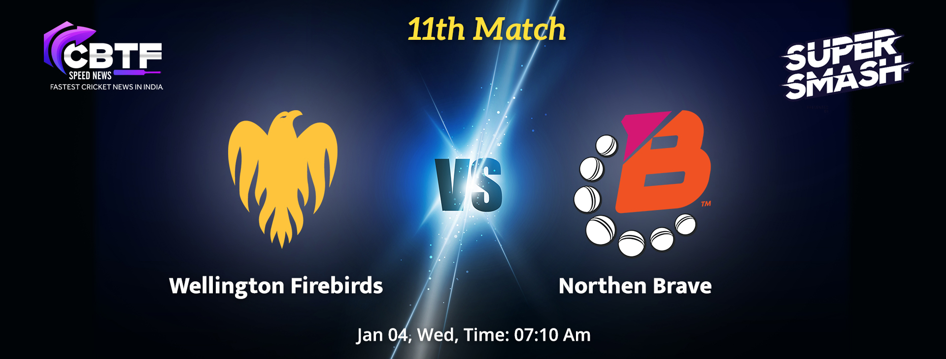 Super Smash: Northern Knights Defeated Wellington by 6 Wickets