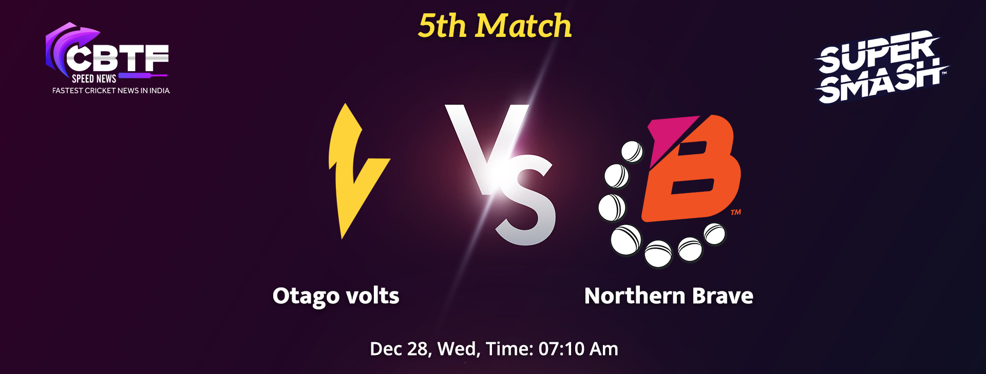 Super Smash 2022-23: Northern Knights Defeated Otago by 7 Wickets