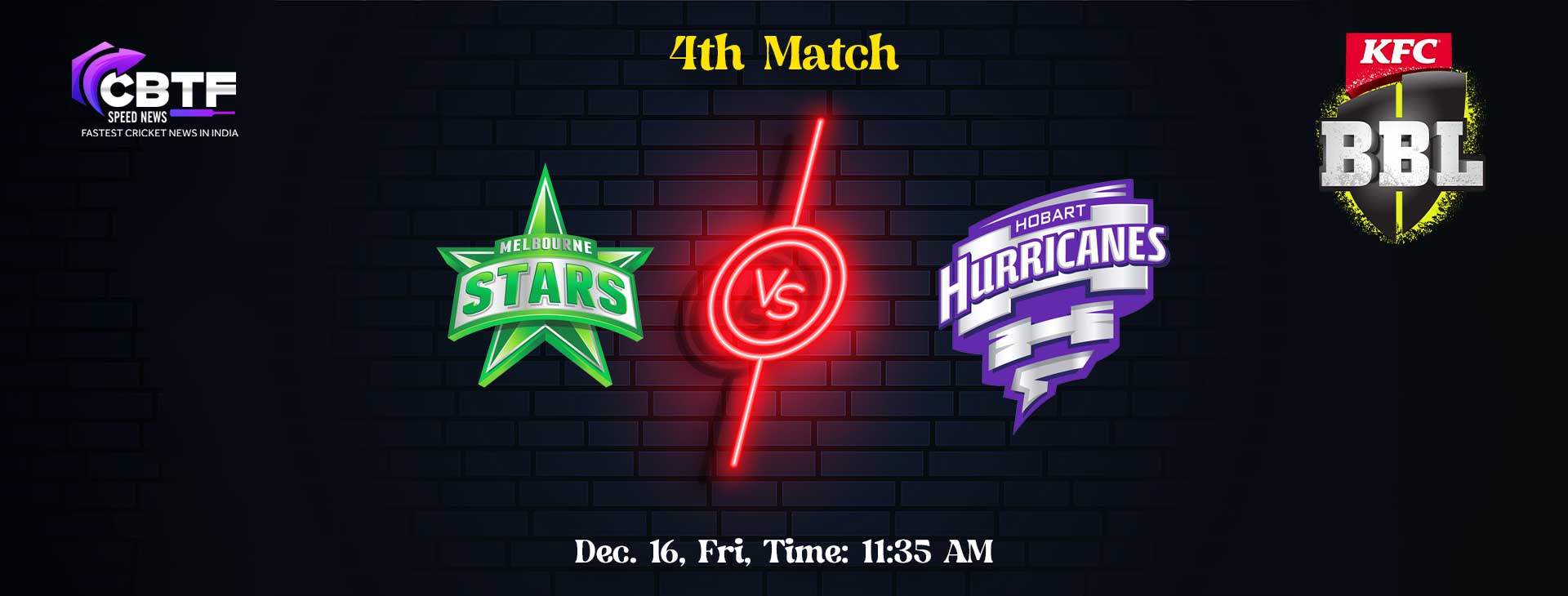Big Bash League 2022: Melbourne Stars Edged Out Hobart Hurricanes by 38 Runs