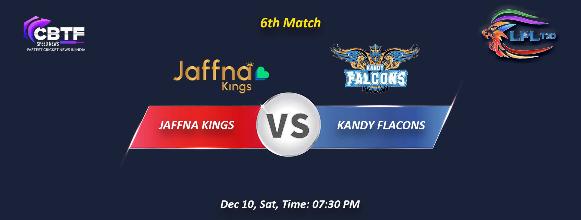 Kandy Falcons Registered 3-Wickets Win Over Jaffna Kings