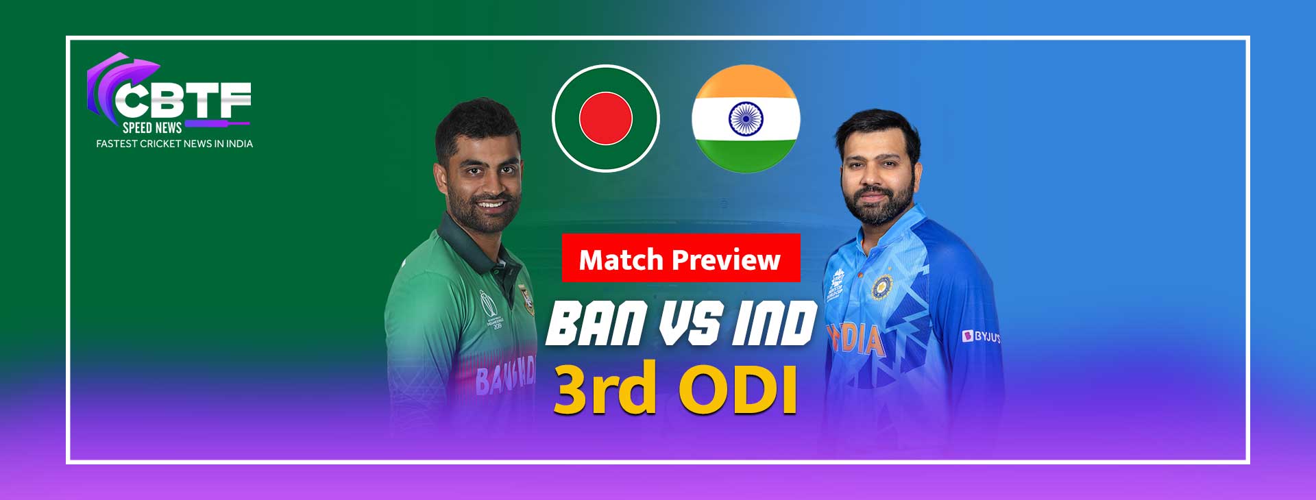 India vs Bangladesh 3rd ODI Match Preview