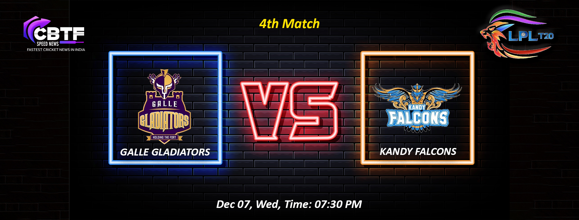 Kandy Falcons Won Against Galle Gladiators by 5 Wickets