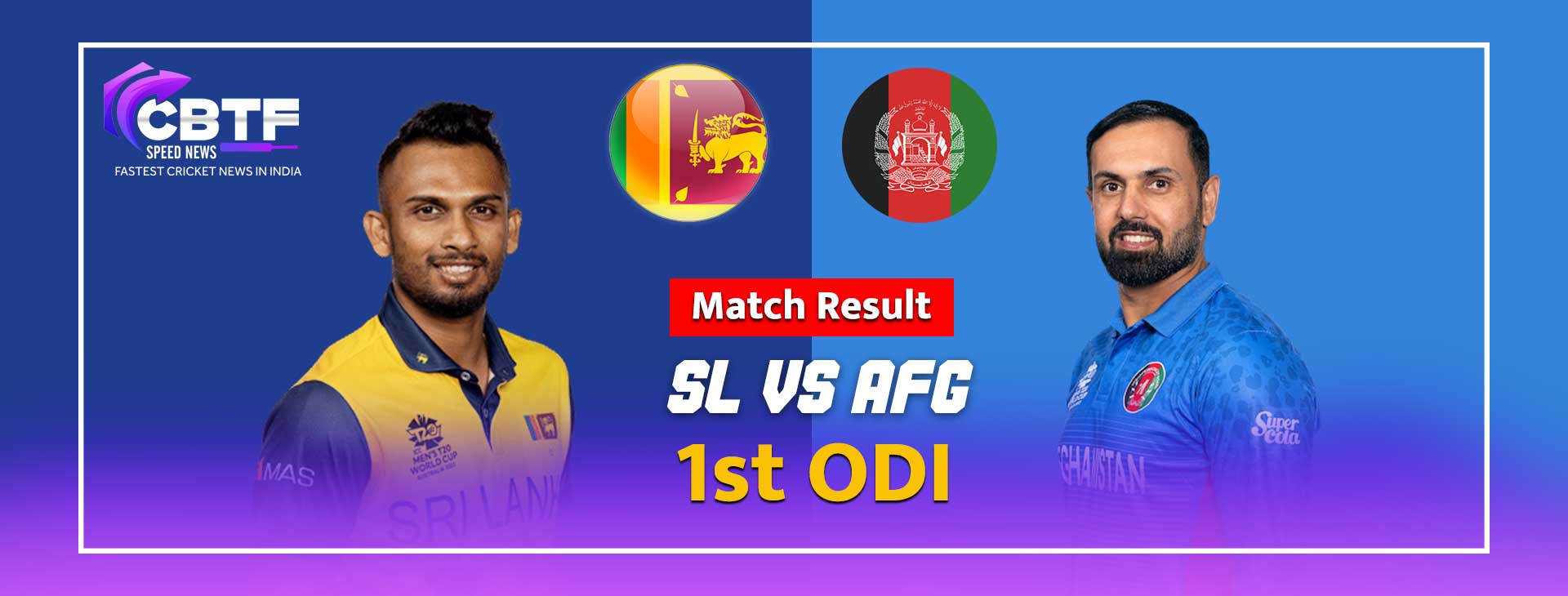 Zadran's 106 Runs Knock Helped Afghanistan Outclass Sri Lanka in 1st ODI