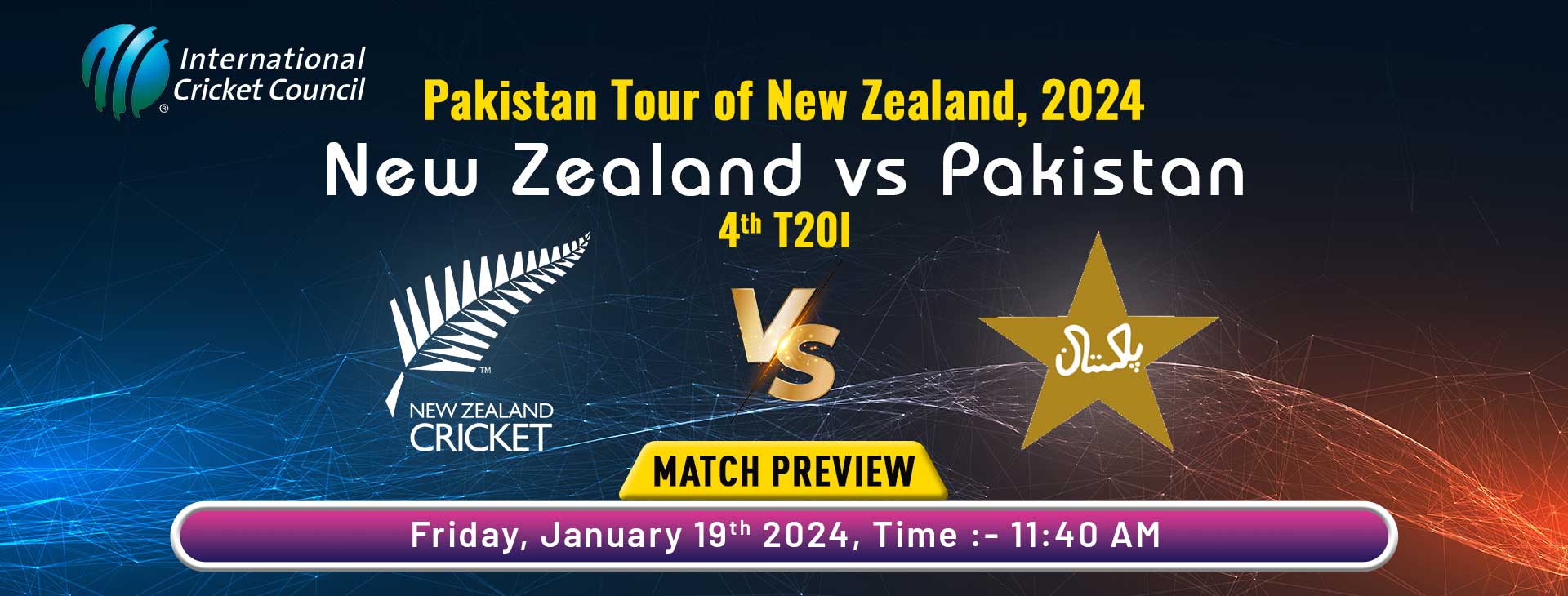 New Zealand vs Pakistan, 4th T20I Preview: Can Pakistan Bounce Back Against New Zealand?