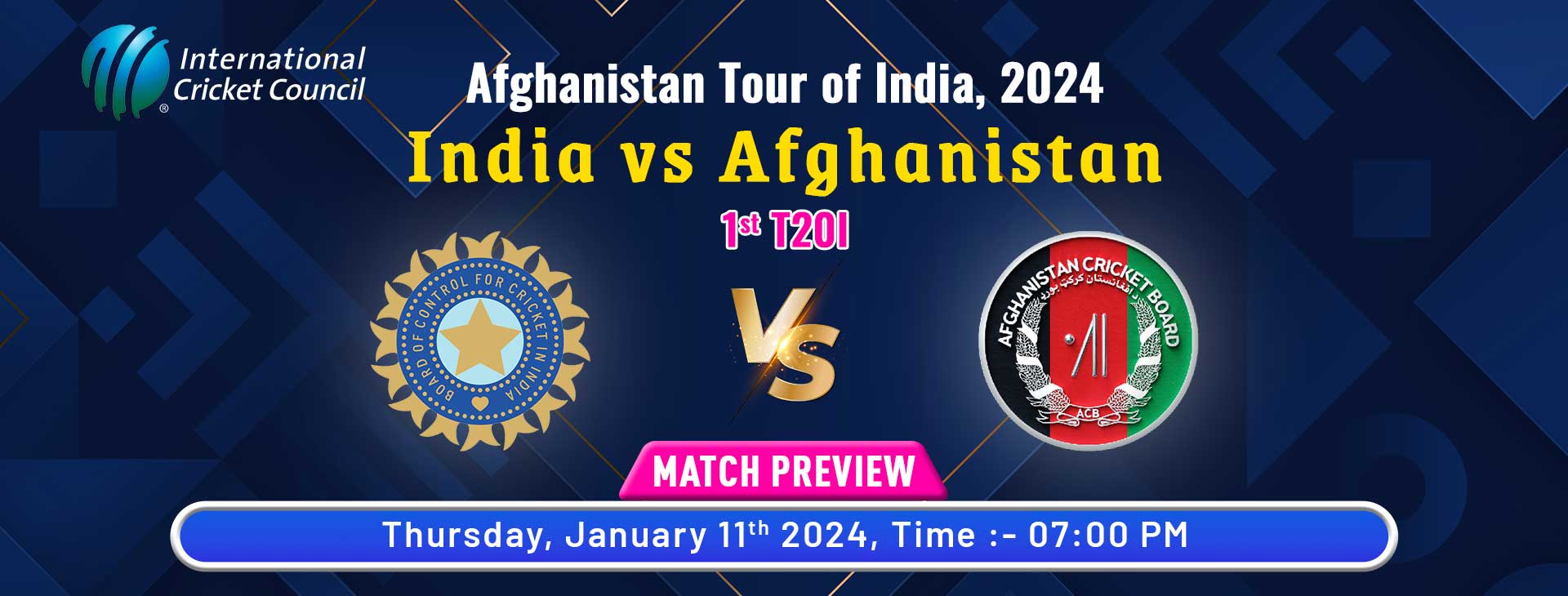 Afghanistan Tour of India 2024: India vs Afghanistan, 1st T20I Match Preview