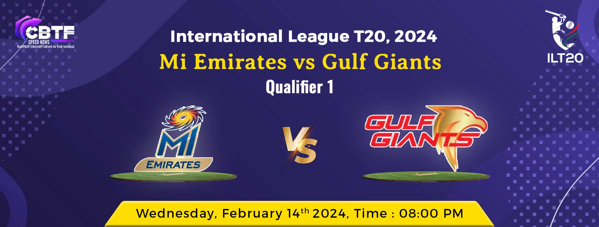 International League T20, 2024, MI Emirates vs Gulf Giants, Qualifier 1, MI Emirates Won By 45 Runs
