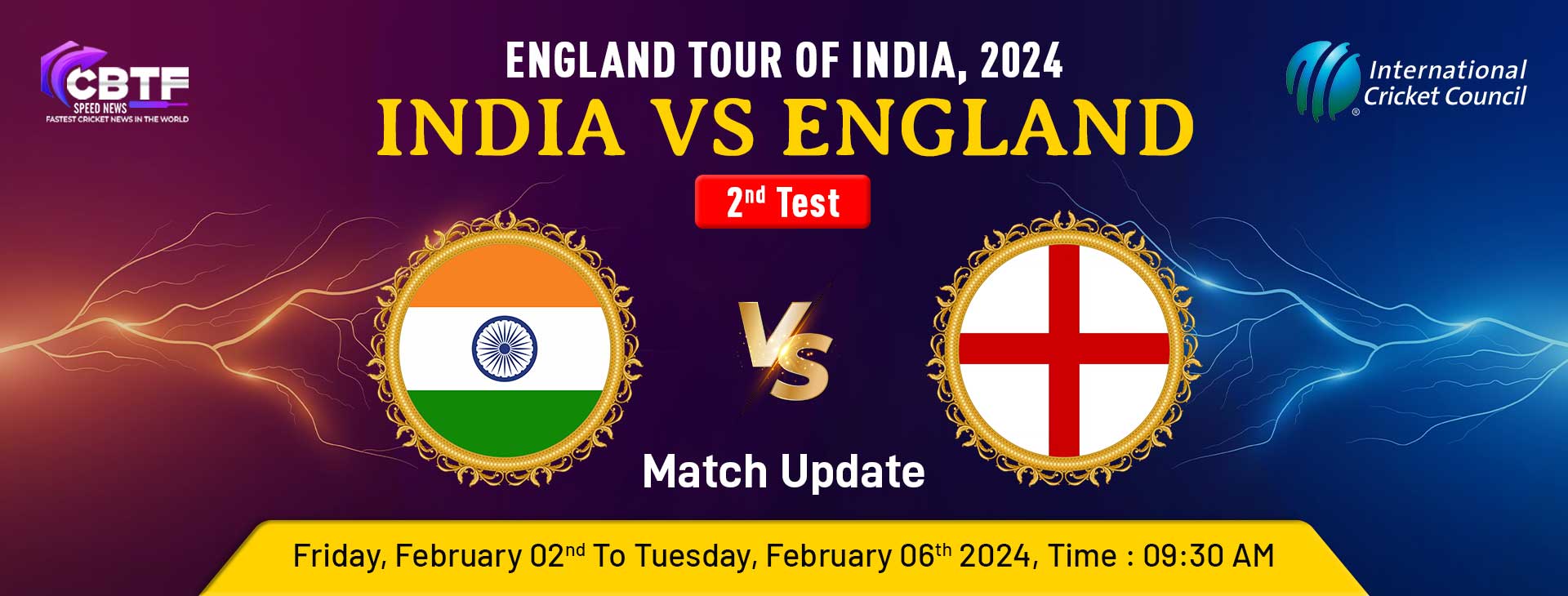 England Tour of India, 2024, India vs England, 2nd Test, Day-2, Match Update