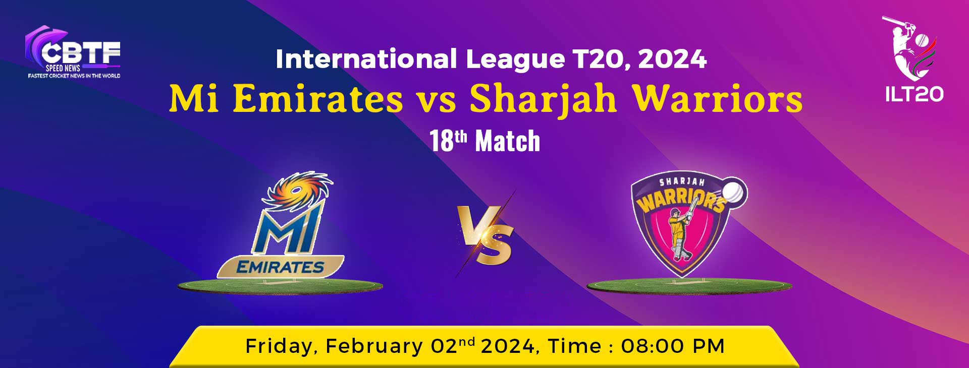 International League T20, 2024 , MI Emirates vs Sharjah Warriors, 18th Match