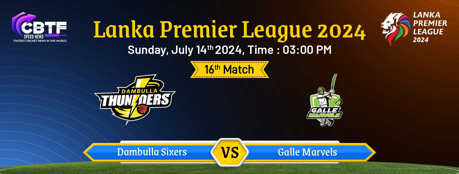 Lanka Premier League, 2024, Dambulla Sixers vs Galle Marvels, 16th Match, Match Tied
