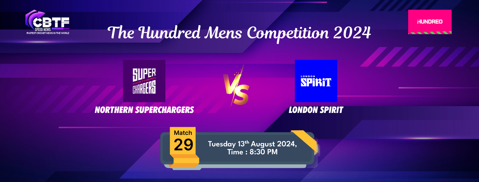 The Hundred Mens Competition 2024, Northern Superchargers vs London Spirit, 29th Match, Northern Superchargers Won By 21 Runs