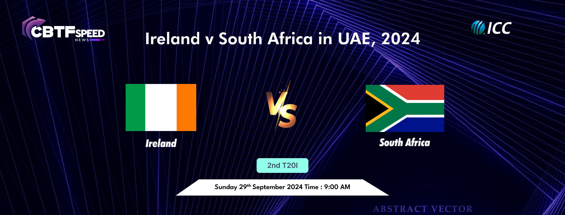 Ireland v South Africa in UAE, 2024, Ireland vs South Africa, 2nd T20I, Ireland Won By 10 Runs