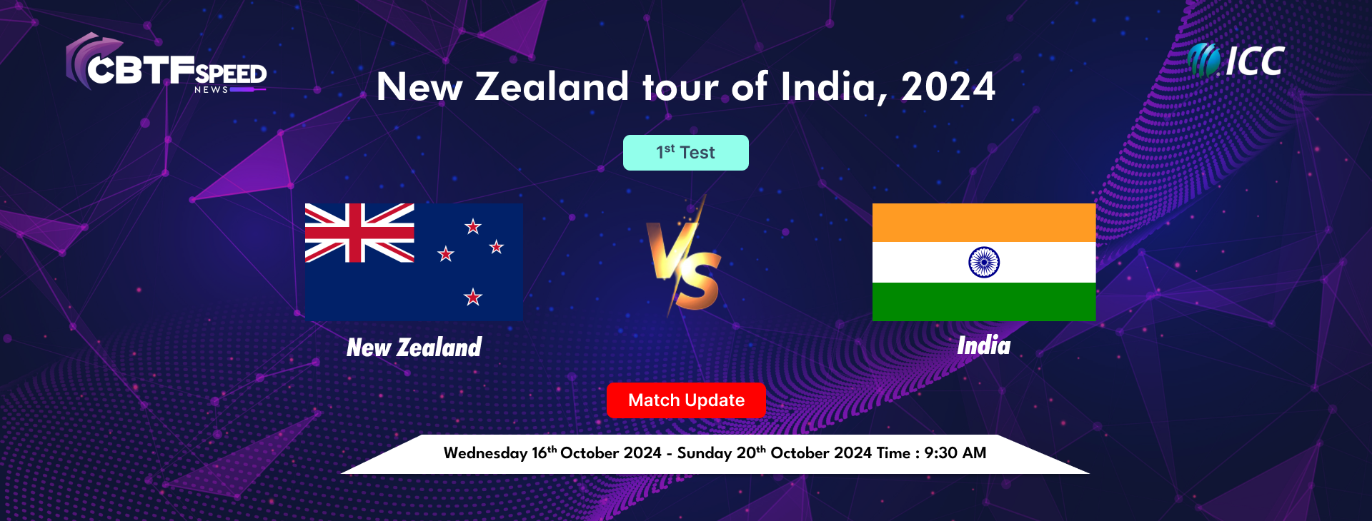 New Zealand tour of India, 2024, India vs New Zealand, 1st Test, Day 2, Match Update, New Zealand Lead By 169 Runs