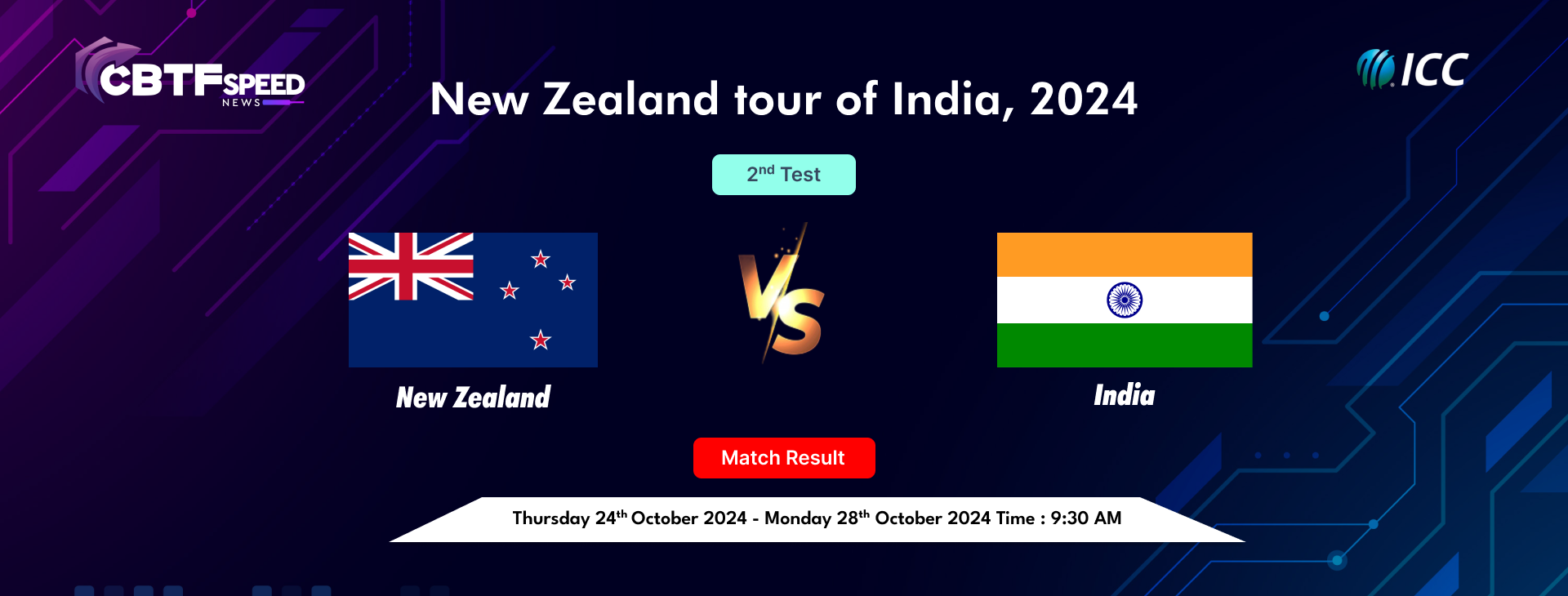 New Zealand tour of India, 2024, India vs New Zealand, 2nd Test, Day 3, Match Result,  New Zealand Won By 113 Runs