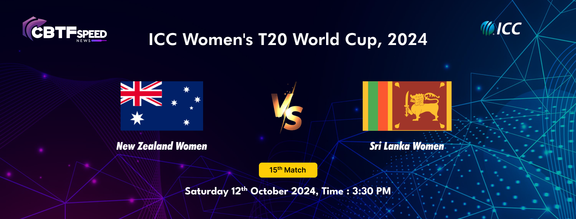 ICC Womens T20 World Cup, 2024, Sri Lanka Women vs New Zealand Women, 15th Match, Group A,  New Zealand Women Won By 8 Wickets