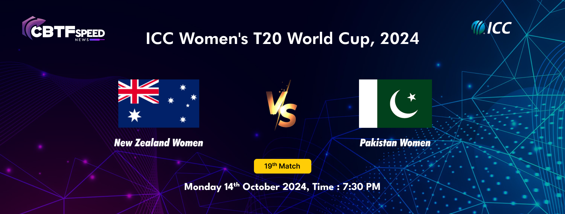 ICC Womens T20 World Cup, 2024, Pakistan Women vs New Zealand Women, 19th Match, Group A,  New Zealand Women Won By 54 Runs