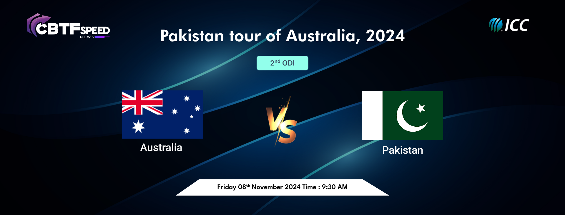 Pakistan tour of Australia, 2024, Australia vs Pakistan, 2nd ODI,  Pakistan Won By 9 Wickets