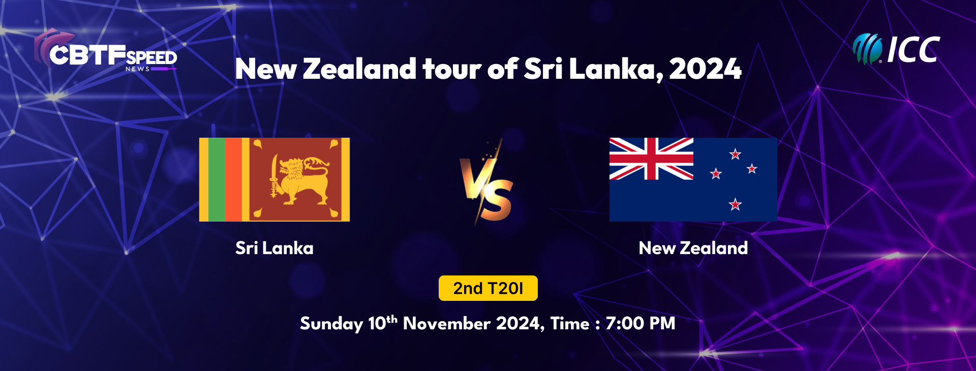 New Zealand tour of Sri Lanka, 2024, Sri Lanka vs New Zealand, 2nd T20I, New Zealand Won By 5 Runs