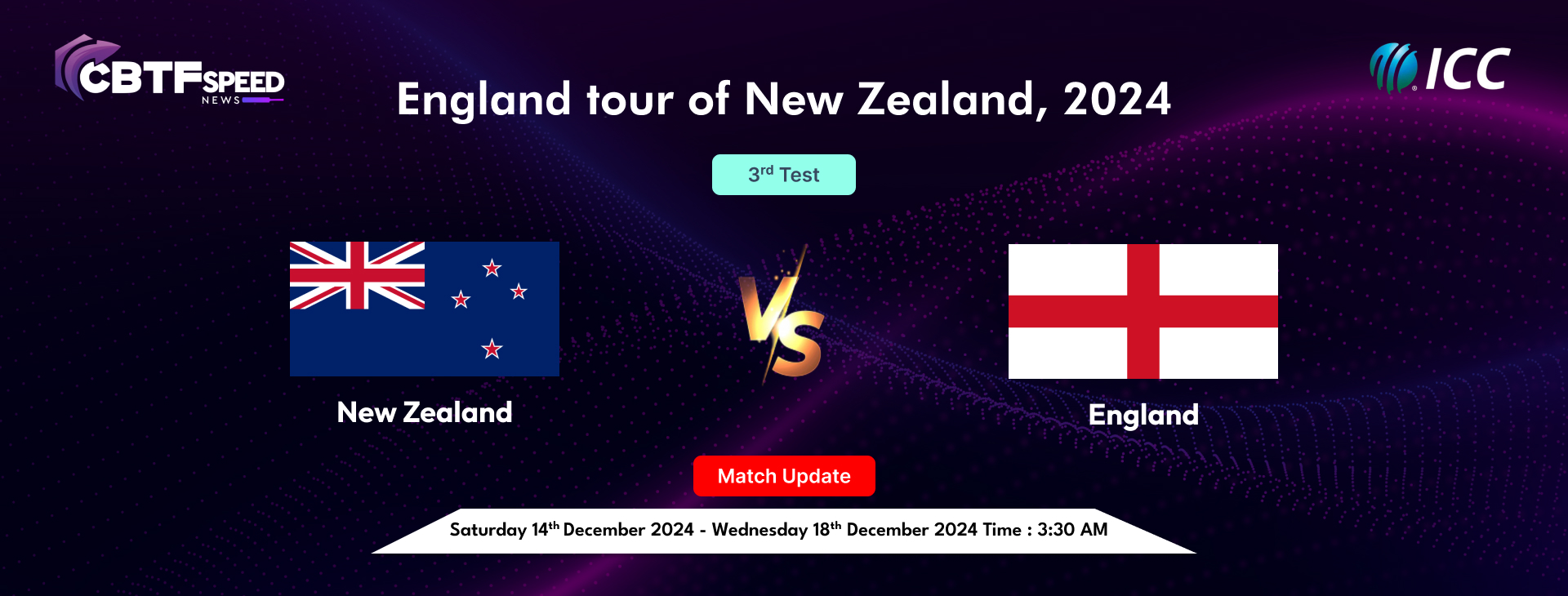 England tour of New Zealand, 2024, New Zealand vs England, 3rd Test, Day 1, Match Update, New Zealand Choose to Bat