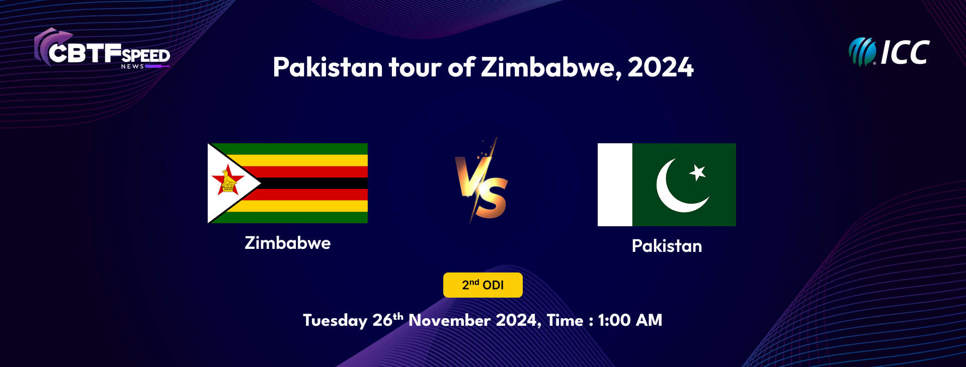 Pakistan tour of Zimbabwe, 2024, Zimbabwe vs Pakistan, 2nd ODI, Pakistan Won By 10 Wickets