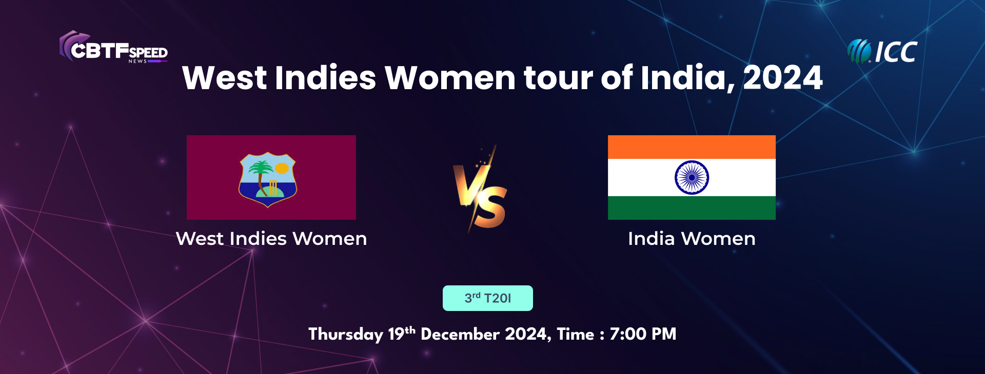 West Indies Women tour of India, 2024, India Women vs West Indies Women, 3rd T20I, India Women won by 60 runs