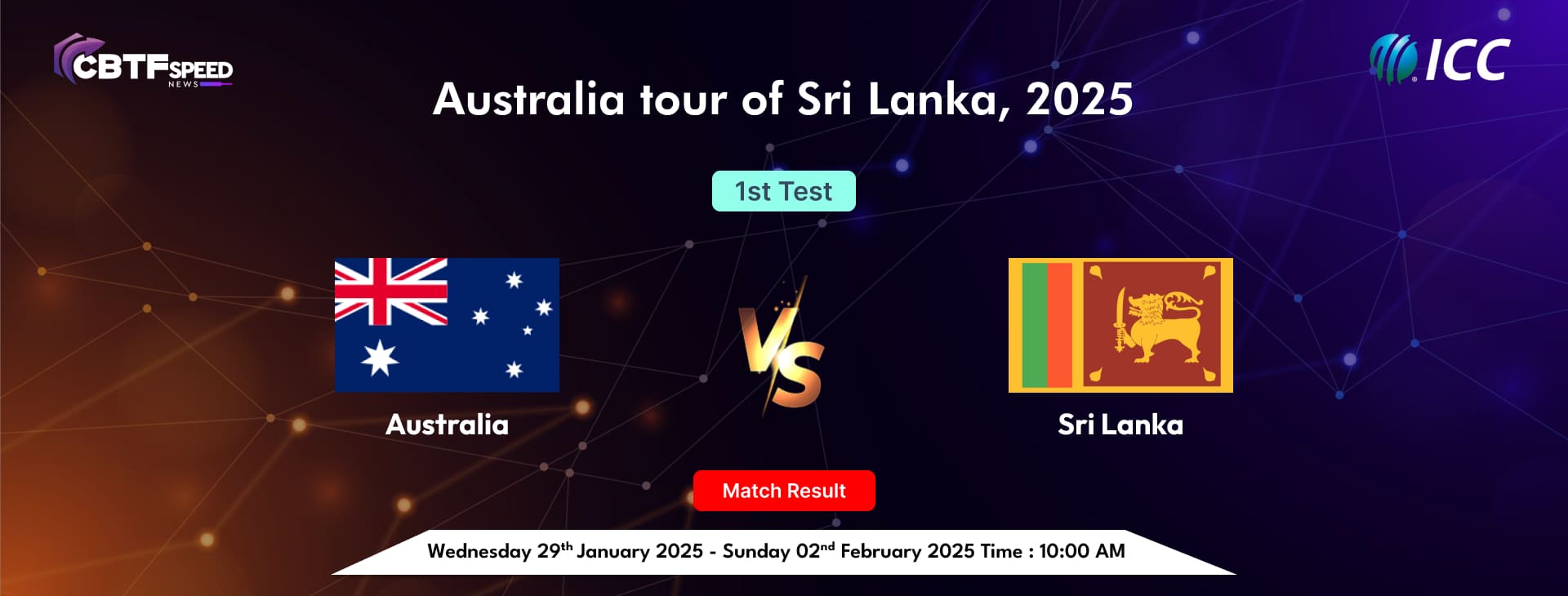 Australia tour of Sri Lanka, 2025, Sri Lanka vs Australia, 1st Test, Day 4, Match Result, Australia won By  242 Runs