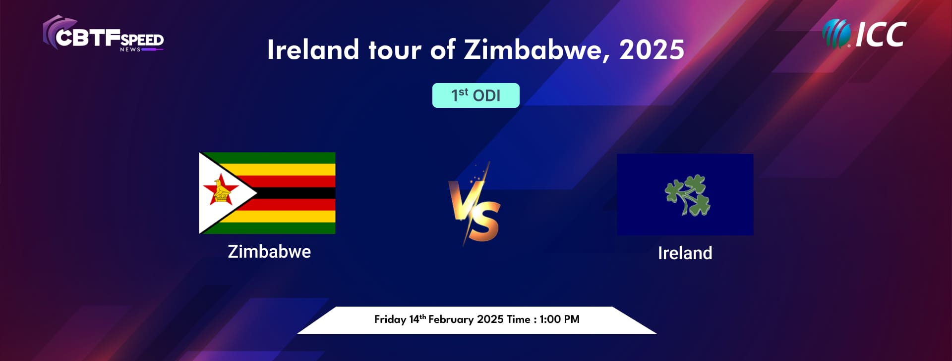 Ireland tour of Zimbabwe, 2025, Zimbabwe vs Ireland, 1st ODI, Zimbabwe Won By 49 Runs