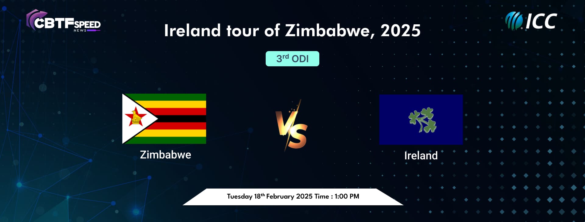 Ireland tour of Zimbabwe, 2025, Zimbabwe vs Ireland, 3rd ODI, Zimbabwe Won By 9 Wickets