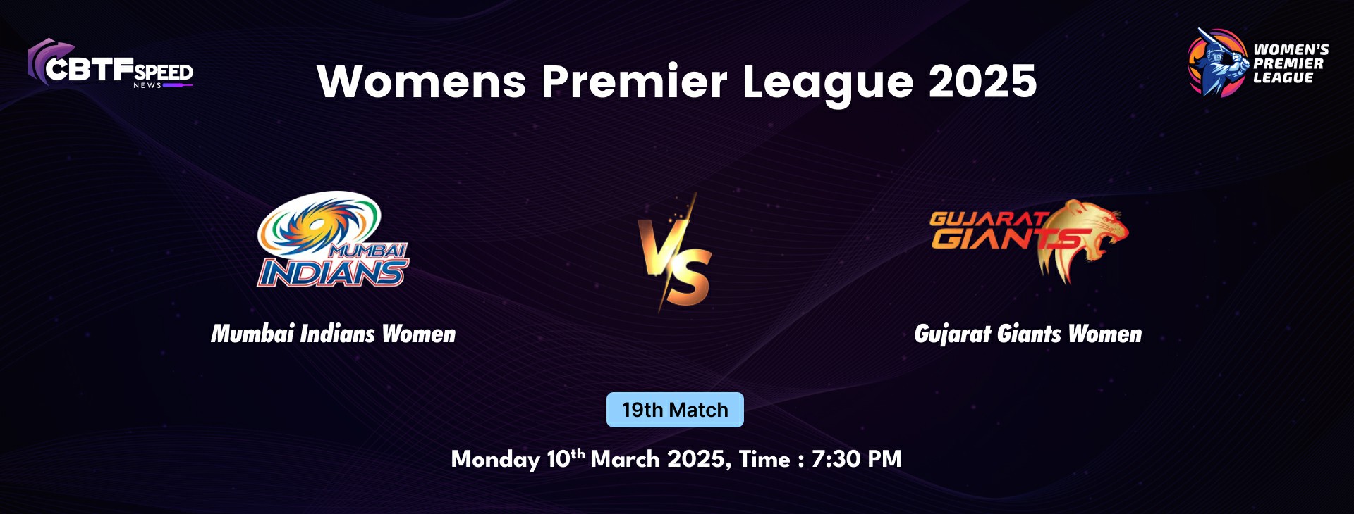 Womens Premier League 2025, Mumbai Indians Women vs Gujarat Giants Women, 19th Match, Mumbai Indians Women Won By 9 Runs