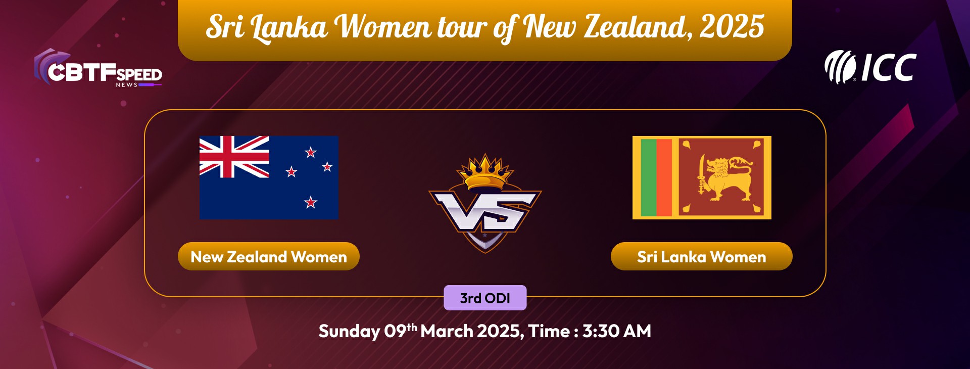 Sri Lanka Women tour of New Zealand, 2025,New Zealand Women vs Sri Lanka Women, 3rd ODI, New Zealand Women Won By 98 Runs