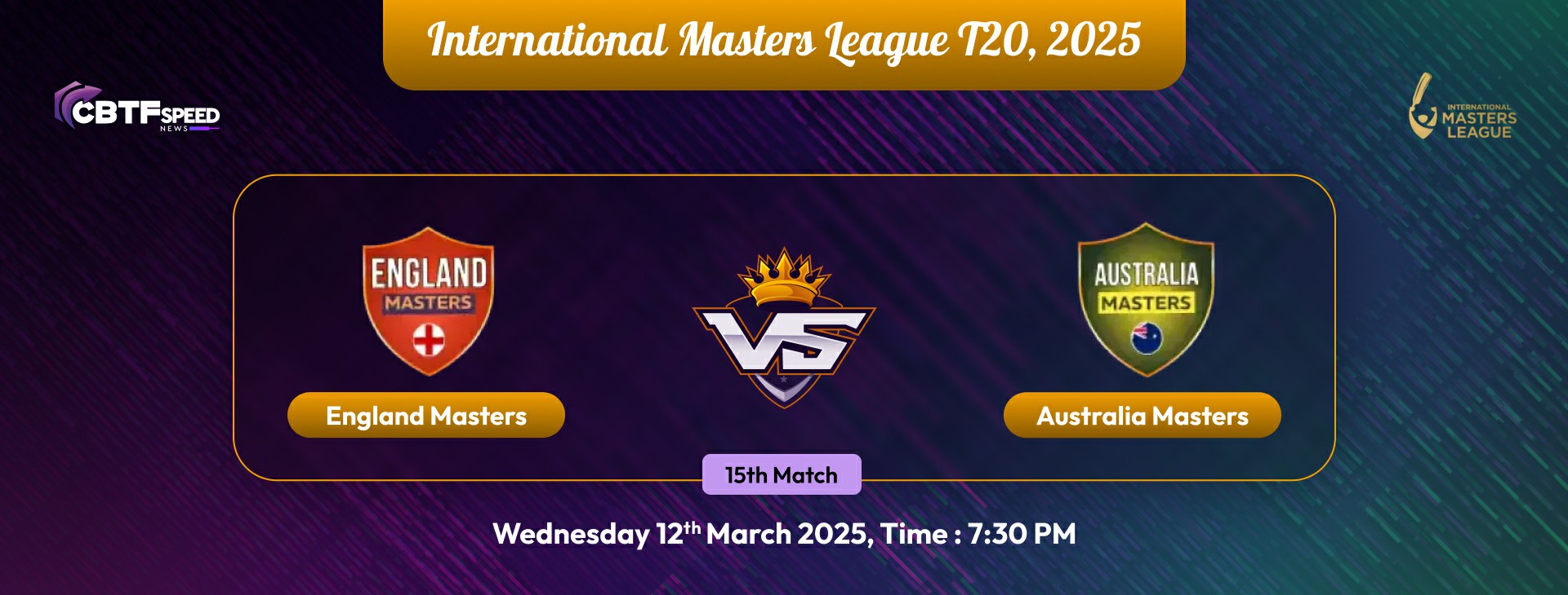 International Masters League T20, 2025, England Masters vs Australia Masters, 15th Match, Australia Masters Won By 3 Wickets