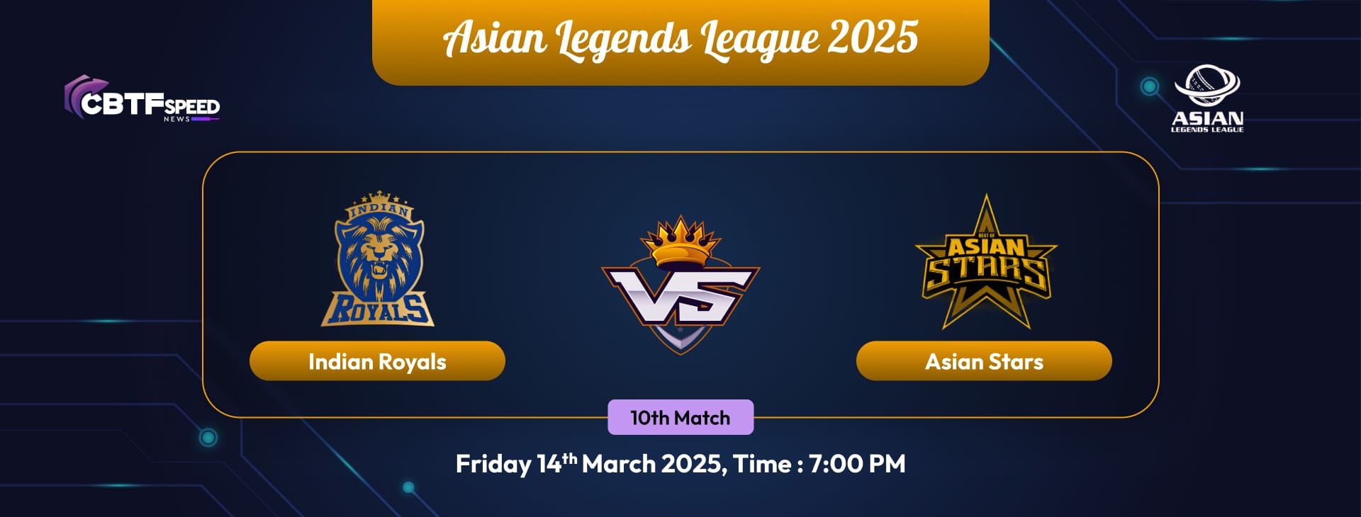 Asian Legends League 2025, Indian Royals vs Asian Stars, 10th Match, Indian Royals Won By 9 Runs