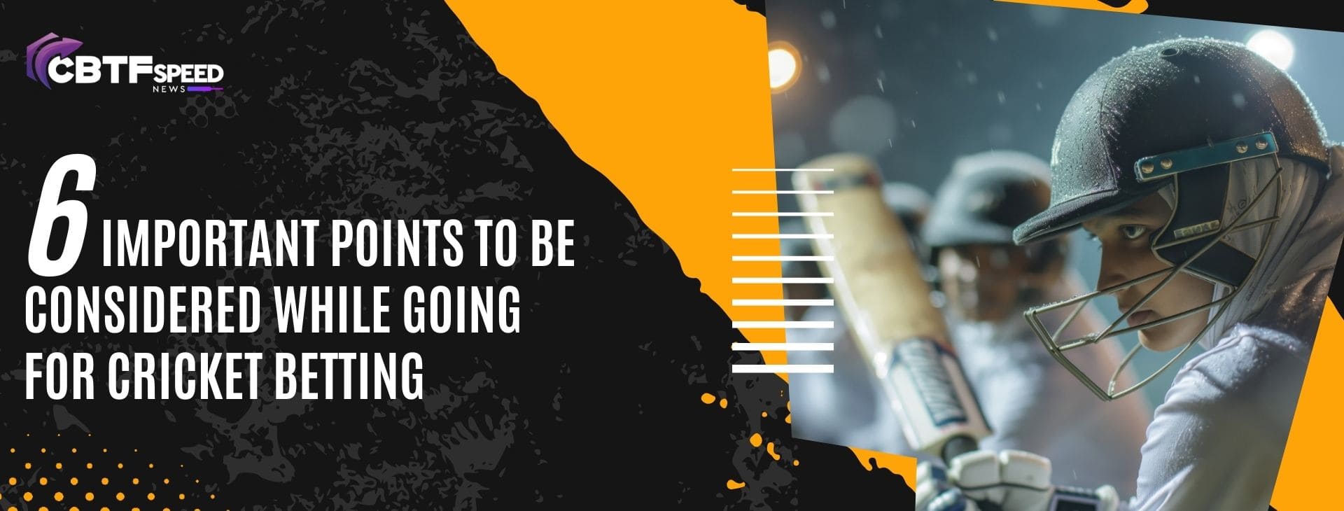 6 Important Points to Be Considered While Going for Cricket Betting