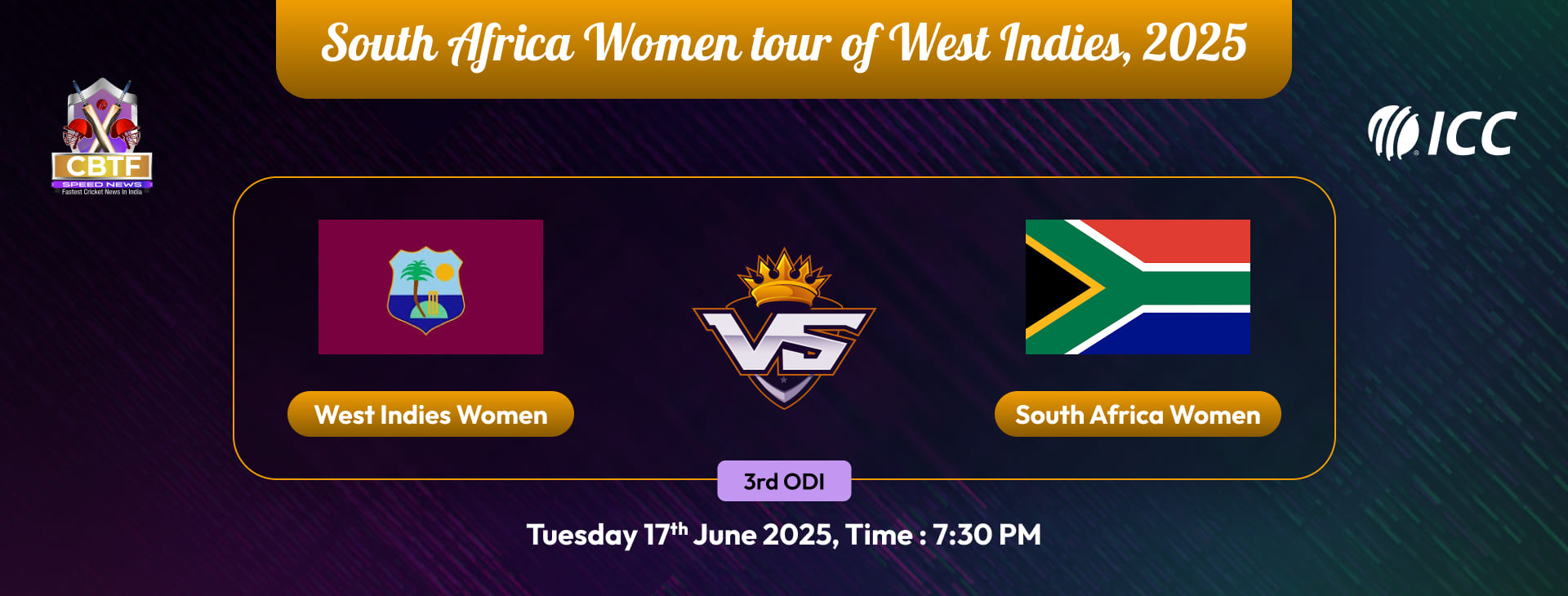 South Africa Women tour of West Indies, 2025, West Indies Women vs South Africa Women, 3rd ODI, South Africa Women Won By 166 Runs