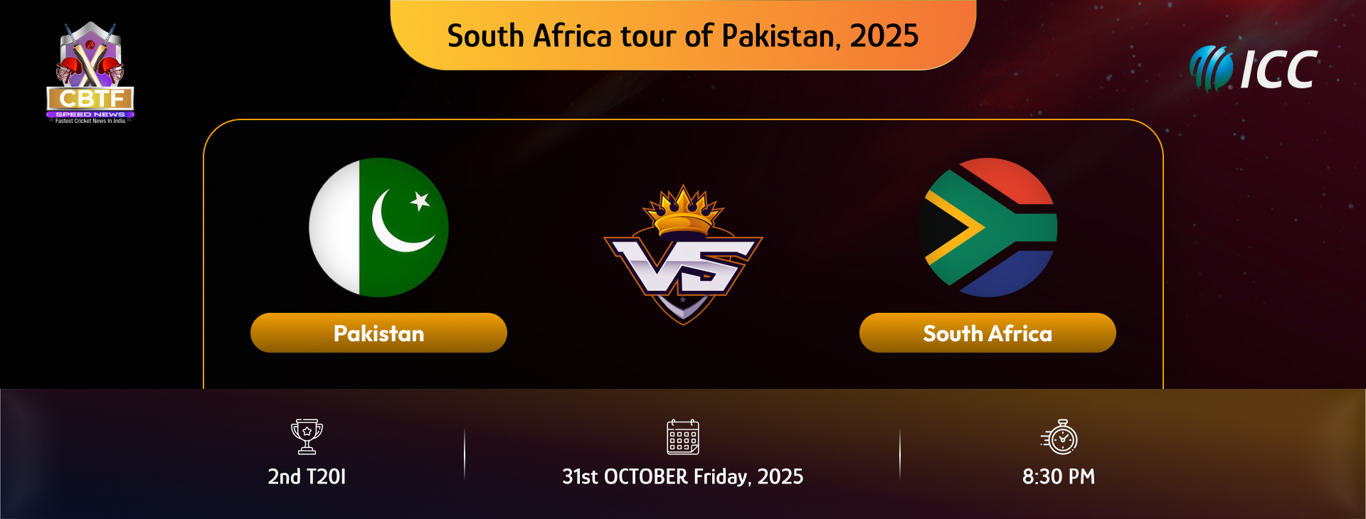 South Africa tour of Pakistan, 2025, Pakistan vs South Africa, 2nd T20I, Pakistan Won By 9 Wickets
