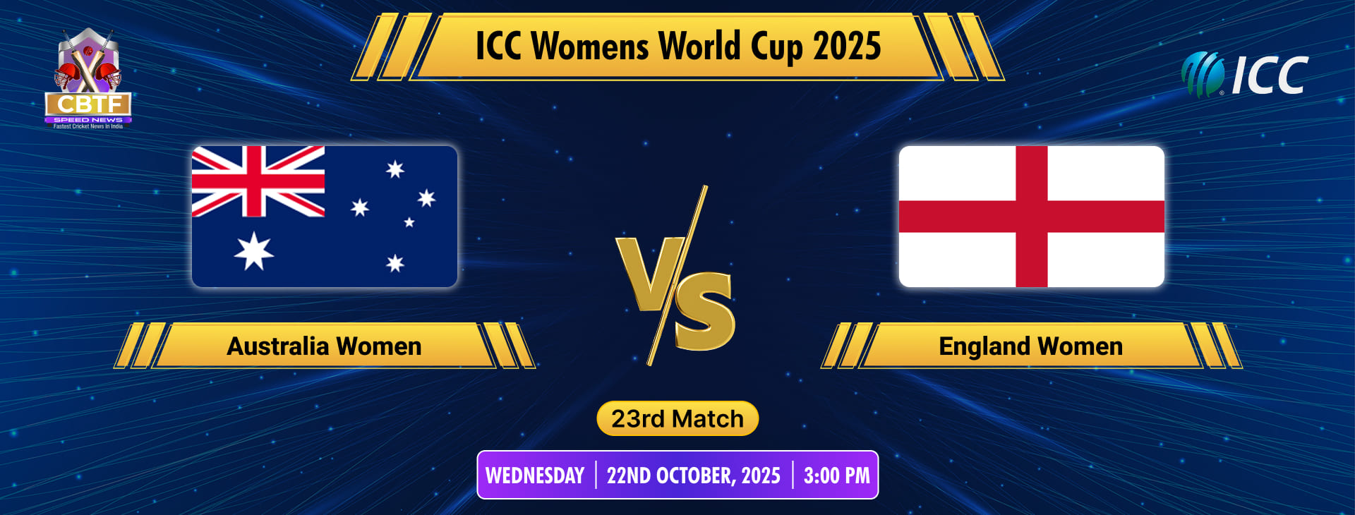 ICC Womens World Cup 2025, Australia Women vs England Women, 23rd Match, Australia Women Won By 6 Wickets