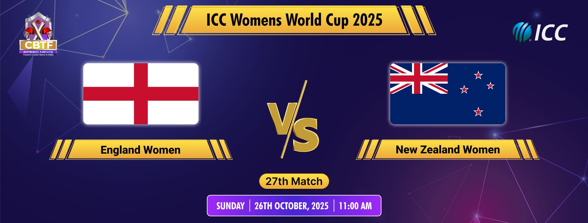 ICC Womens World Cup 2025, England Women vs New Zealand Women, 27th Match, England Women Won By 8 Wickets
