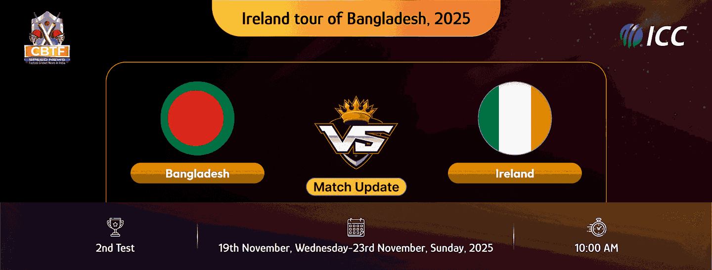 Ireland tour of Bangladesh, 2025, Bangladesh vs Ireland, 2nd Test, Day 4, Match Update, Ireland Need 246 Runs