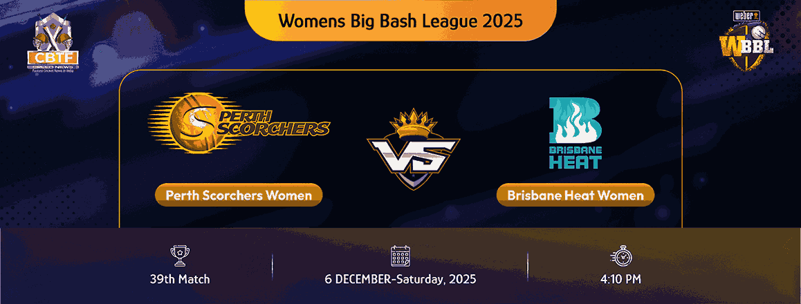 Womens Big Bash League 2025, Perth Scorchers Women vs Brisbane Heat Women, 39th Match, Perth Scorchers Women Won By 7 Wickets