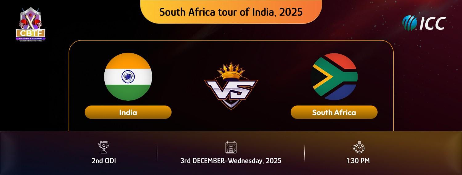 South Africa tour of India, 2025, India vs South Africa, 2nd ODI, South Africa Won By 4 Wickets