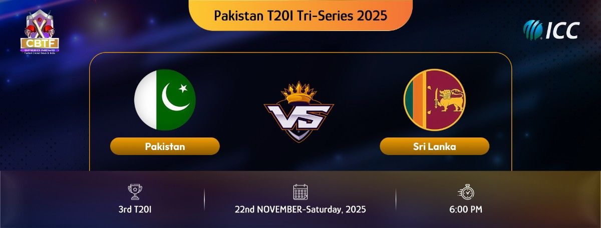 Pakistan T20I Tri-Series 2025, Pakistan vs Sri Lanka, 3rd Match, Pakistan Won By 7 Wickets